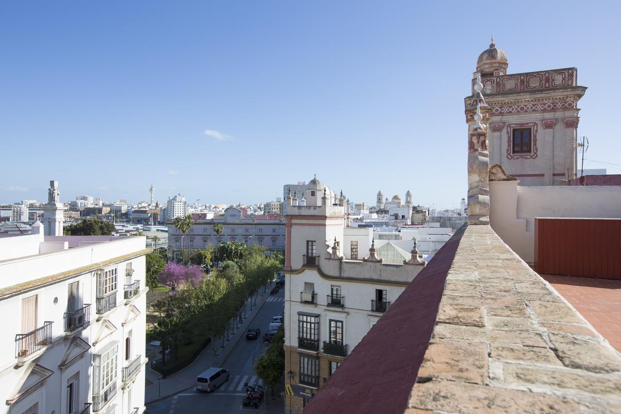 Hotel Casa De Las Cuatro Torres Cadix Extérieur photo