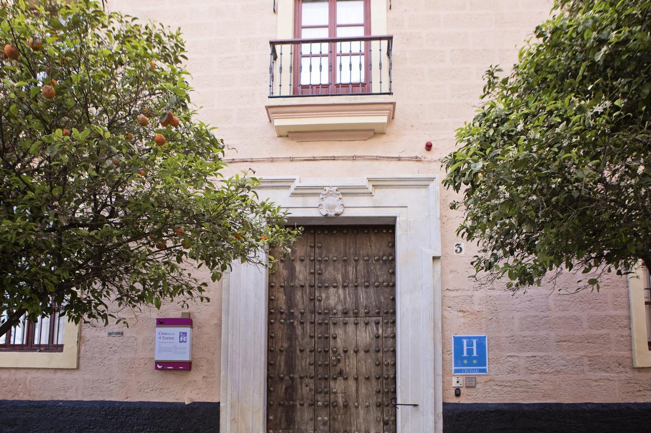 Hotel Casa De Las Cuatro Torres Cadix Extérieur photo